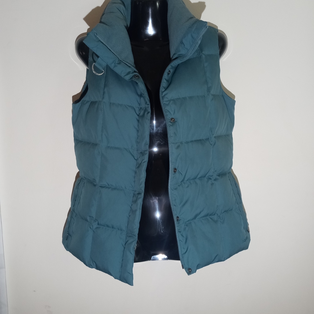Eddie Bauer Teal Puffer Vest